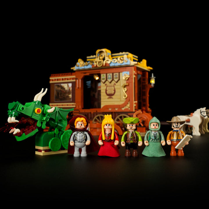 Lumibricks Medieval Troupe Carriage L9063 – 5