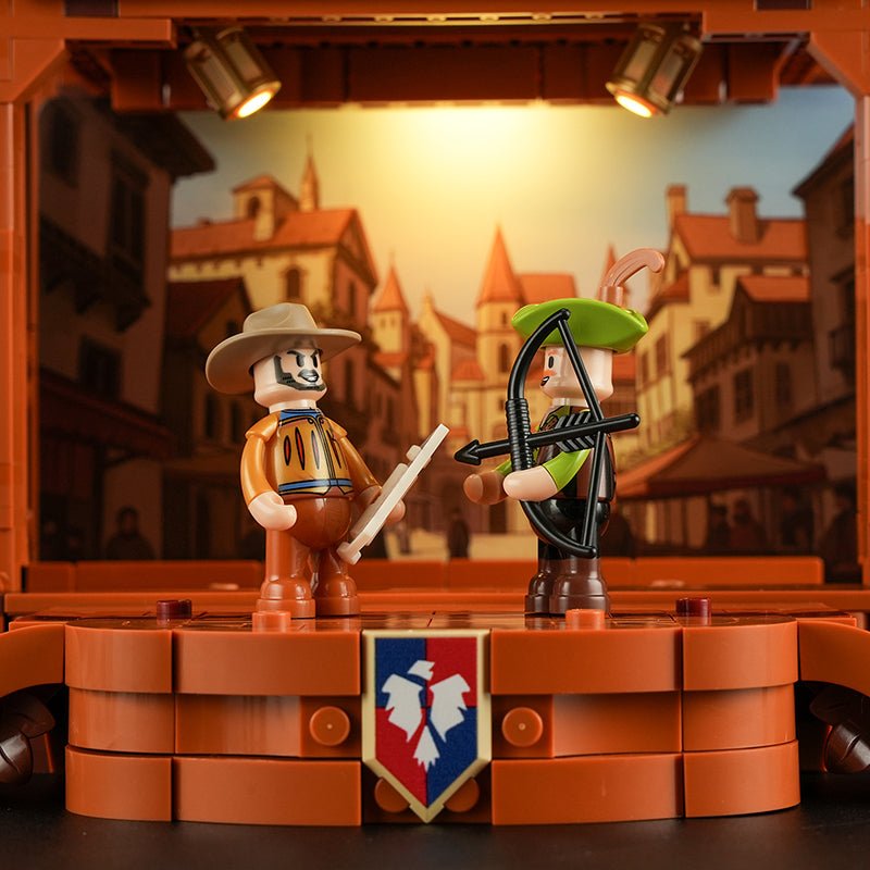 Lumibricks Medieval Troupe Carriage L9063 – LED Middle AgesSet