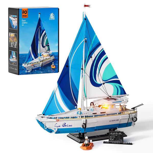 Lumibricks The Sailboat: La Brisa F9074 - 1