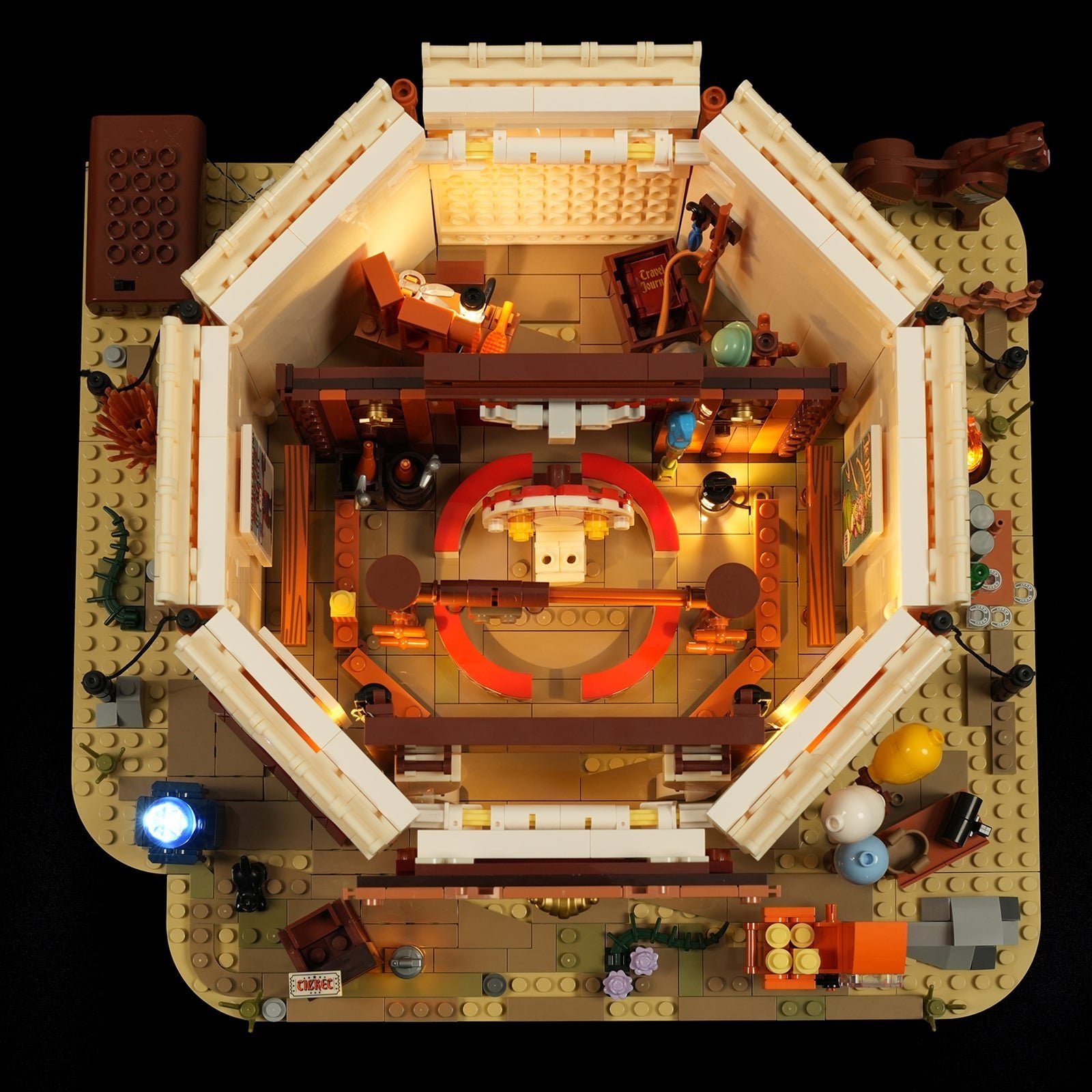 Lumibricks Traveling Circus L9079 – LED The Old West Set