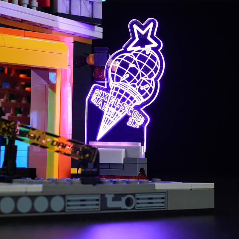 Floating Train Station L9098 interior showing platform and control room details