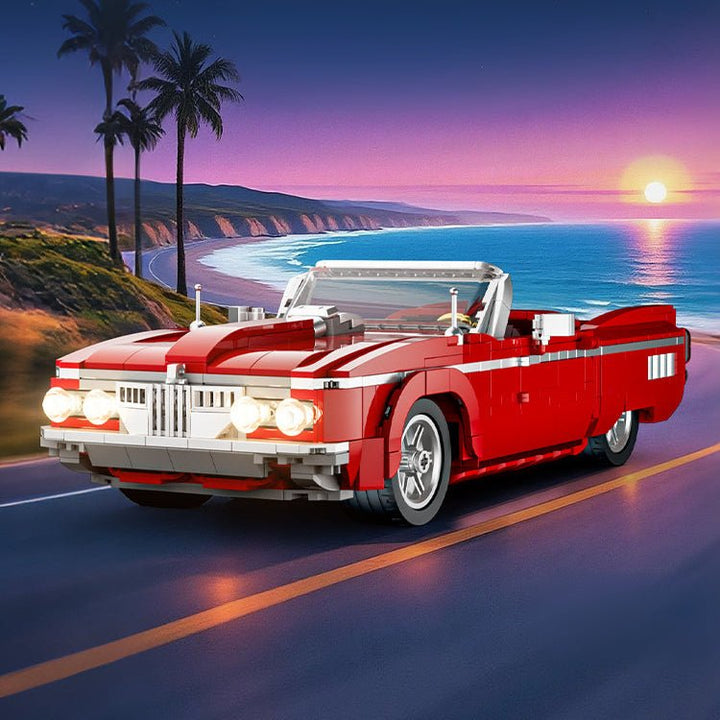 Low Rider Build Kit Lumibricks Big Red Low Rider L9093 – LED Collectible Custom Car ...