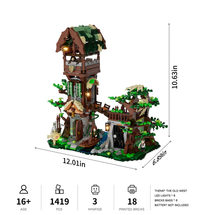 LUMIBRICKS LIGHTING BUILDING BLOCKS | Forest Outpost – Lumibricks