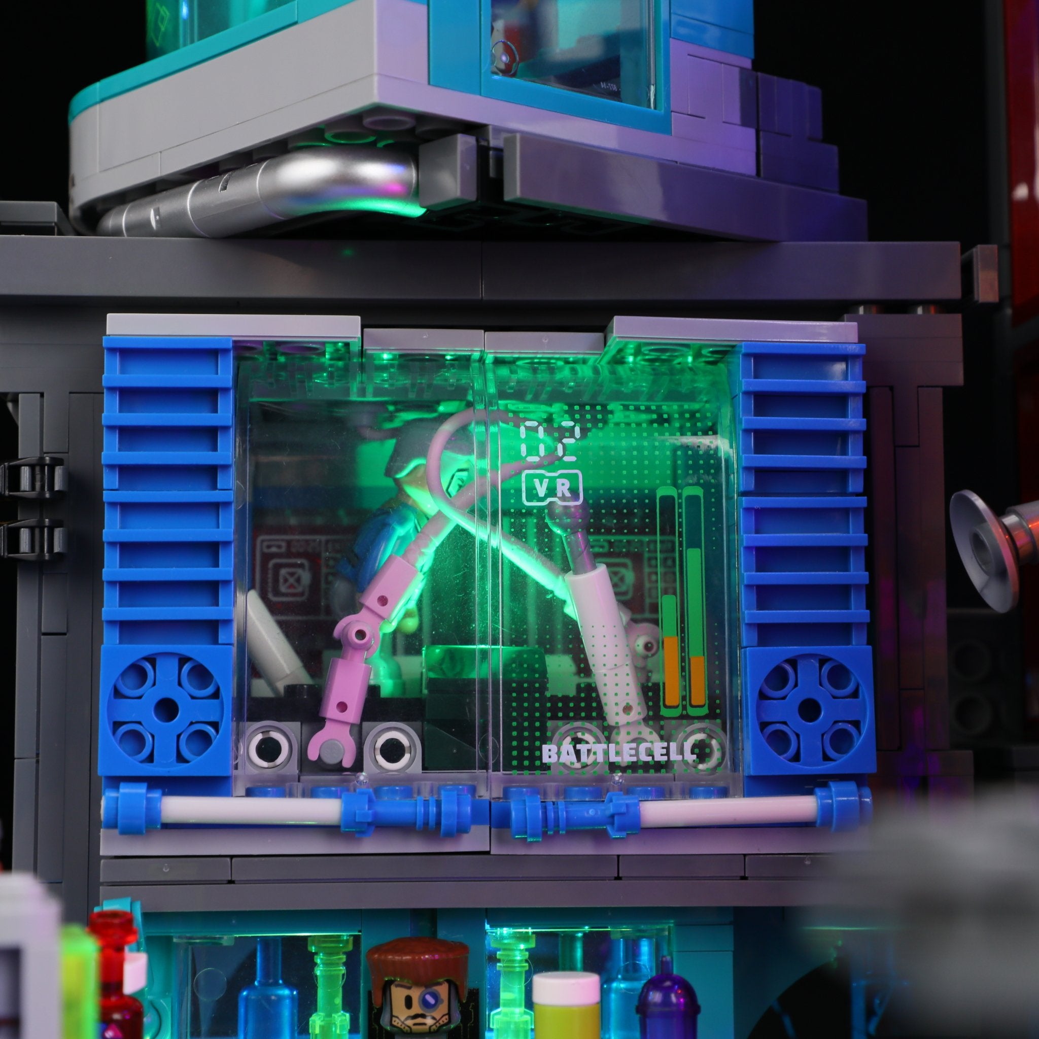 Lumibricks Game Stack L9095 – LED Gaming-Themed Modular Display Set