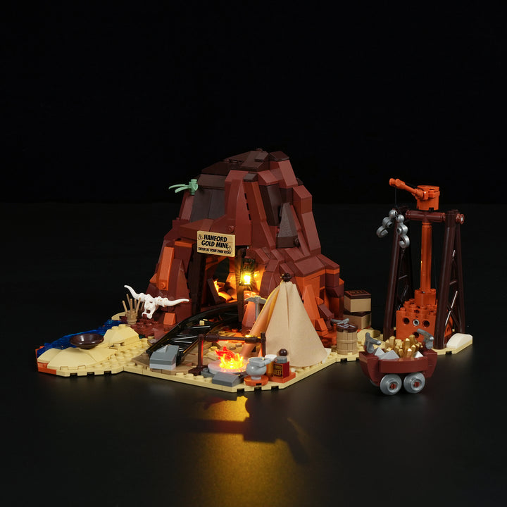 Lumibricks Old West Gold Mine 658PCS - Building Block Toy - USA(Ship to USA)