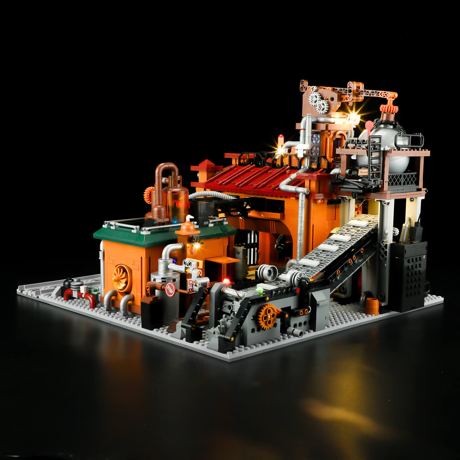 Lumibricks Ore Factory L9101 – LED Industrial Mining Building Set