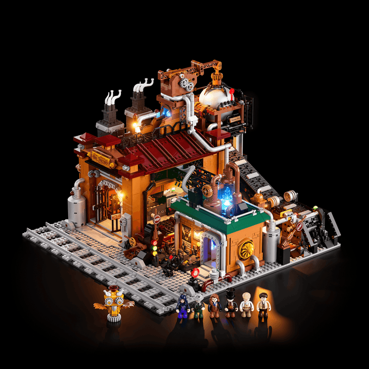 Ore Factory Lumibricks Ore Factory L9101 – LED Industrial Mining Building Set