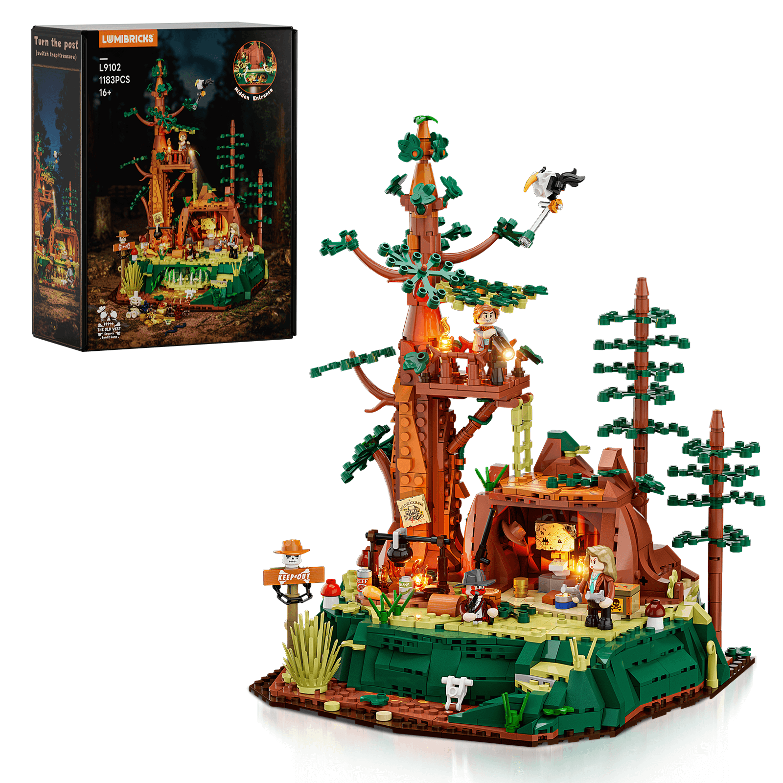 L9102-LUMIBRICKS Sequoia Bandit Camp V1.0”
