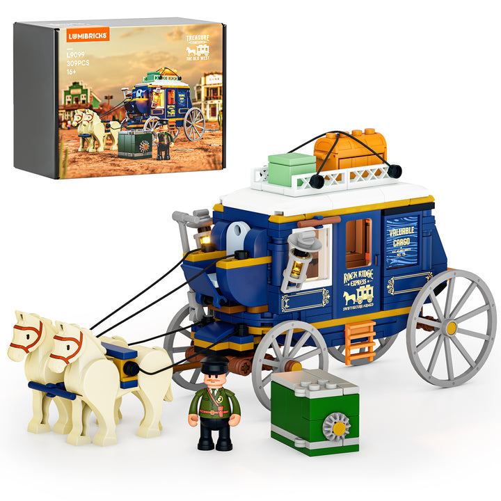 Treasure Stagecoach 307PCS