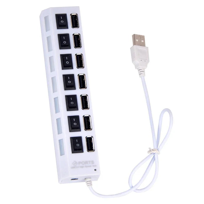 7 Ports USB Hub 2.0 USB Splitter Not sale points redemption only