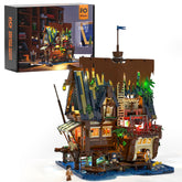 FUNWHOLE - Medieval Pier Inn 2143PCS - Building Block Toy- USA(Ship to USA)