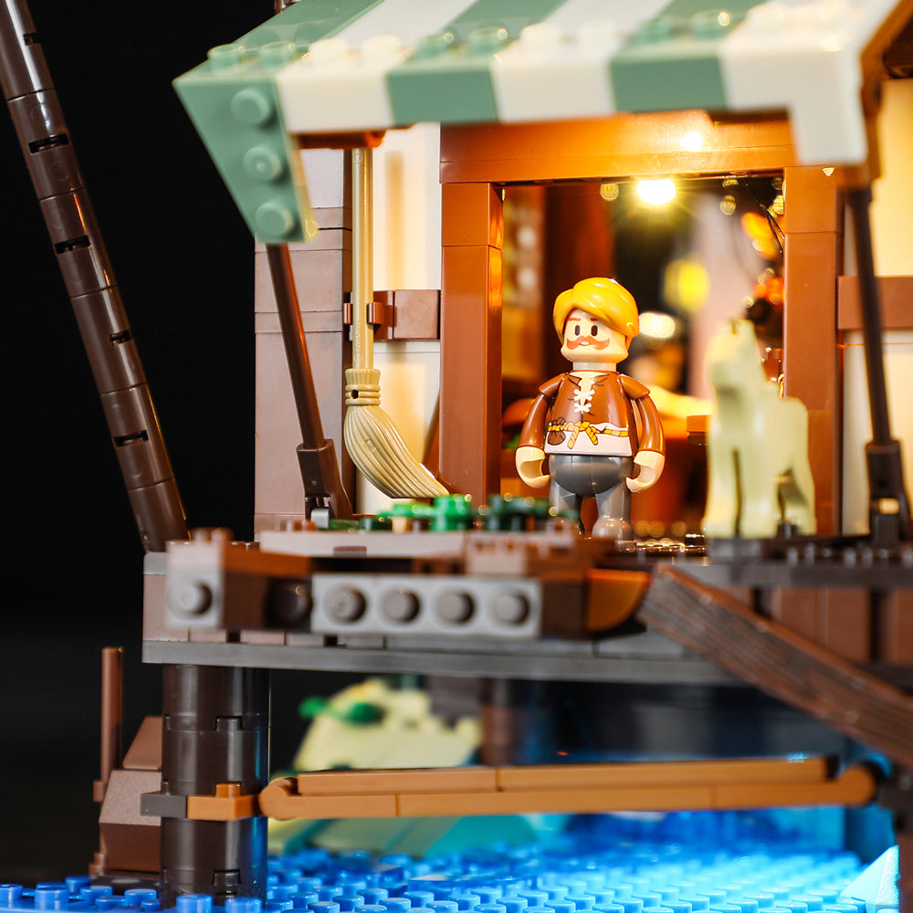FUNWHOLE - Medieval Pier Inn 2143PCS - Building Block Toy- USA(Ship to USA)