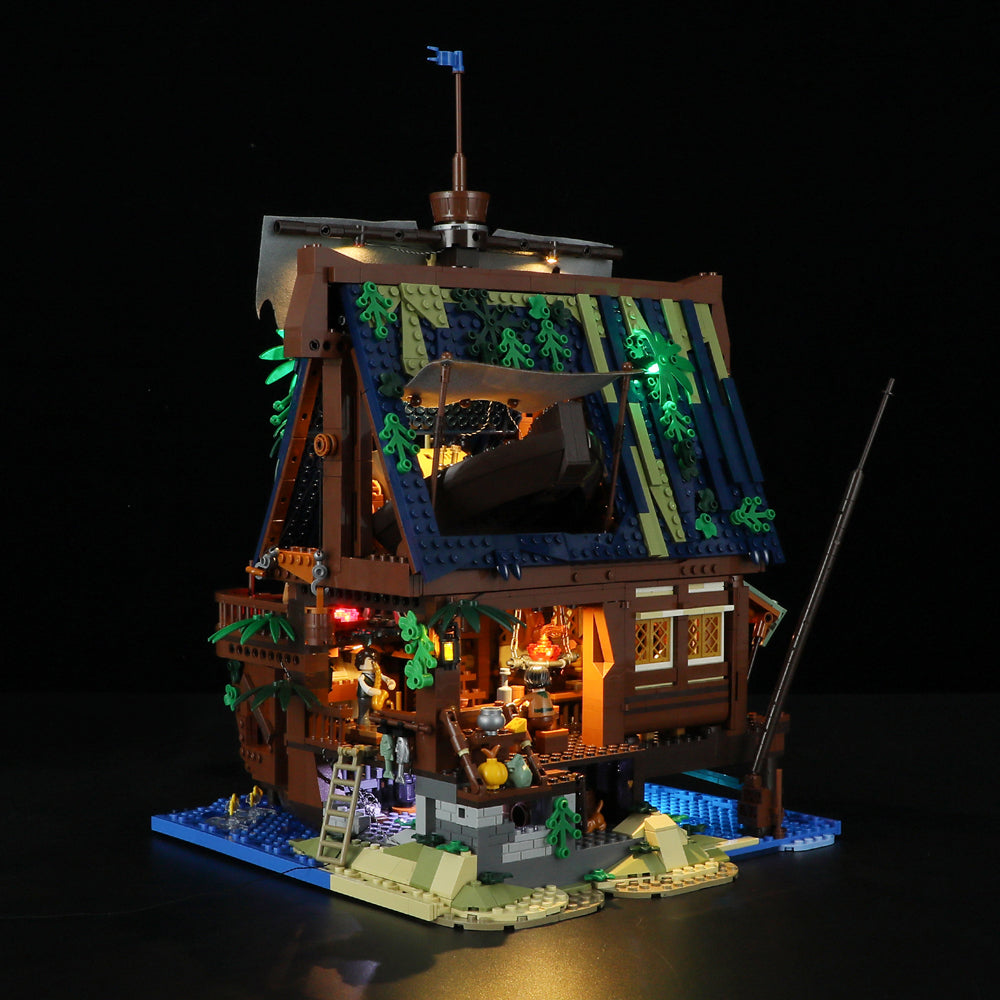 FUNWHOLE - Medieval Pier Inn 2143PCS - Building Block Toy- USA(Ship to USA)