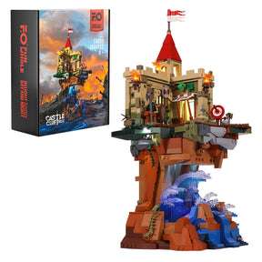 FUNWHOLE - Castle on The Cliff 1044PCS - Building Block Toy- DE(Ship to DE FR IT ES PL CZ NL)