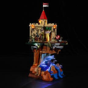 FUNWHOLE - Castle on The Cliff 1044PCS - Building Block Toy- DE(Ship to DE FR IT ES PL CZ NL)