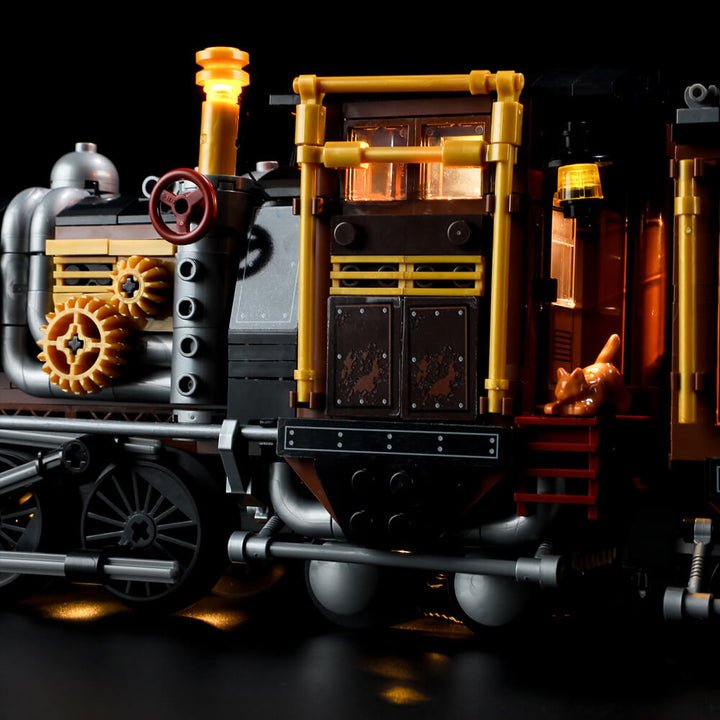 Lumibricks Steampunk Ore Train 1056PCS - Building Block Toy - USA(Ship to USA)