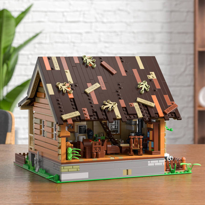 FUNWHOLE - Wood Cabin 2097PCS - Building Block Toy- USA (Ship To USA)